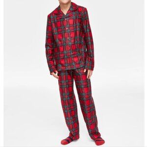 NEW Holiday Lane Kids Pajama Set 8 Brinkley Plaid Flannel